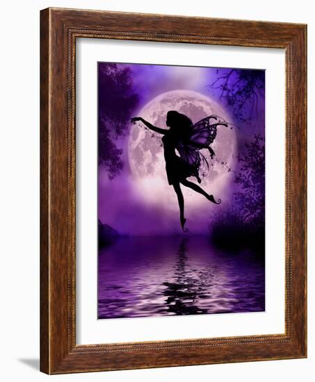 Midnight Stroll-Julie Fain-Framed Art Print