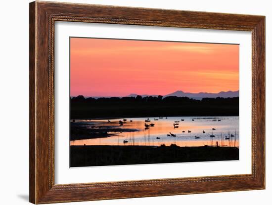 Midnight Sun, Reykjavik, Iceland-null-Framed Photographic Print