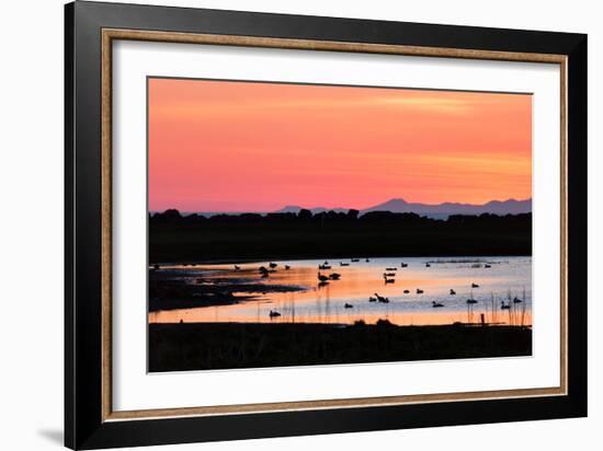 Midnight Sun, Reykjavik, Iceland-null-Framed Photographic Print