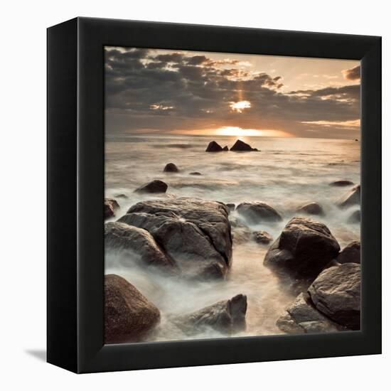 Midnight Sunrise-Assaf Frank-Framed Stretched Canvas