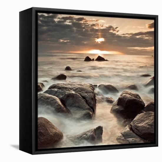 Midnight Sunrise-Assaf Frank-Framed Stretched Canvas