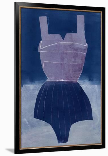 Midnight Swim-Stacy Milrany-Framed Art Print