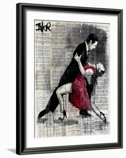 Midnight Tango-Loui Jover-Framed Art Print