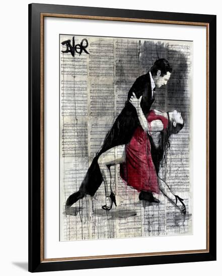 Midnight Tango-Loui Jover-Framed Art Print