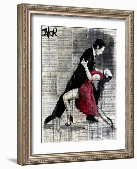 Midnight Tango-Loui Jover-Framed Art Print