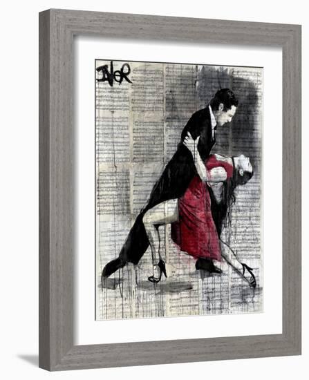 Midnight Tango-Loui Jover-Framed Art Print