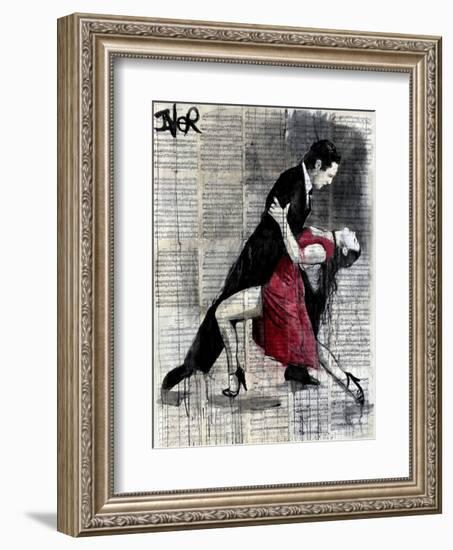 Midnight Tango-Loui Jover-Framed Art Print