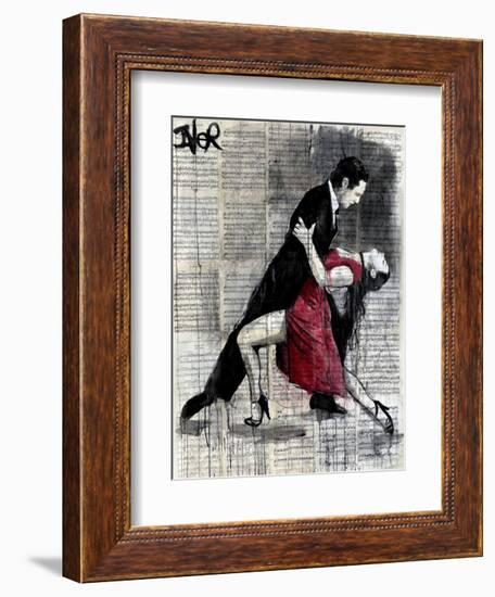 Midnight Tango-Loui Jover-Framed Art Print