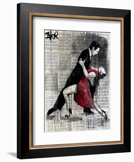 Midnight Tango-Loui Jover-Framed Art Print