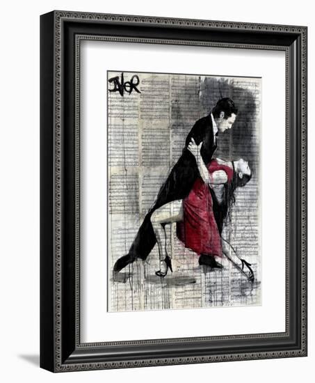 Midnight Tango-Loui Jover-Framed Art Print