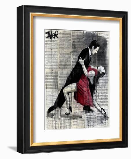 Midnight Tango-Loui Jover-Framed Art Print