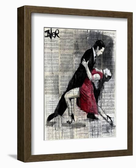 Midnight Tango-Loui Jover-Framed Art Print