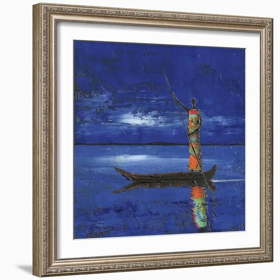 Midnight Voyage 2-Michel Rauscher-Framed Art Print