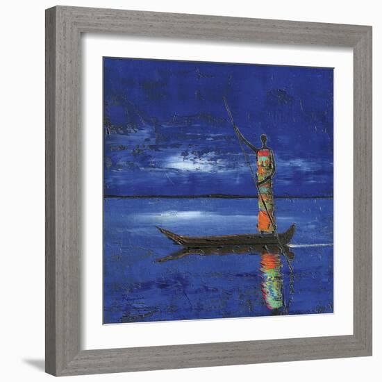 Midnight Voyage 2-Michel Rauscher-Framed Art Print