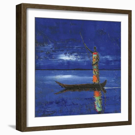 Midnight Voyage 2-Michel Rauscher-Framed Art Print