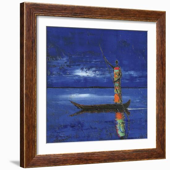 Midnight Voyage 2-Michel Rauscher-Framed Art Print