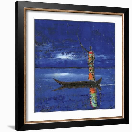 Midnight Voyage 2-Michel Rauscher-Framed Art Print