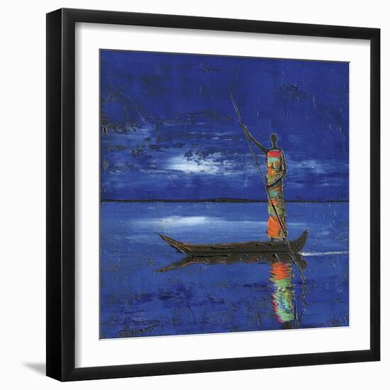 Midnight Voyage 2-Michel Rauscher-Framed Art Print