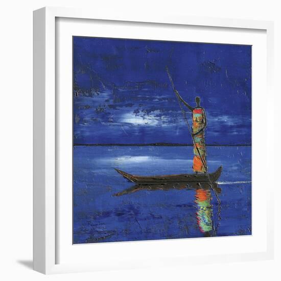 Midnight Voyage 2-Michel Rauscher-Framed Art Print