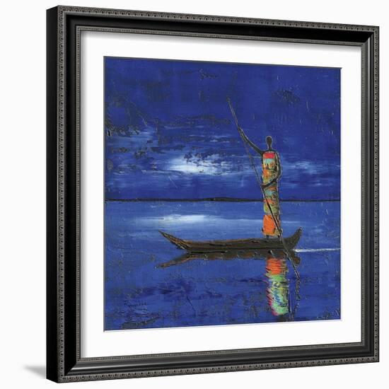 Midnight Voyage 2-Michel Rauscher-Framed Art Print