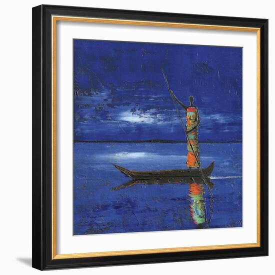 Midnight Voyage 2-Michel Rauscher-Framed Art Print