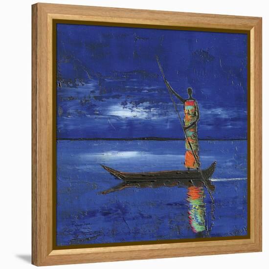 Midnight Voyage 2-Michel Rauscher-Framed Stretched Canvas