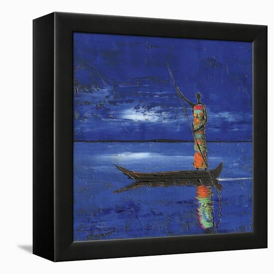 Midnight Voyage 2-Michel Rauscher-Framed Stretched Canvas