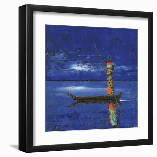 Midnight Voyage 2-Michel Rauscher-Framed Art Print