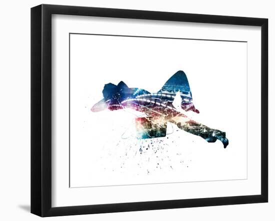 Midnight-Alex Cherry-Framed Art Print