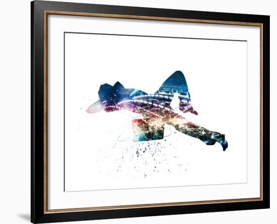 Midnight-Alex Cherry-Framed Art Print