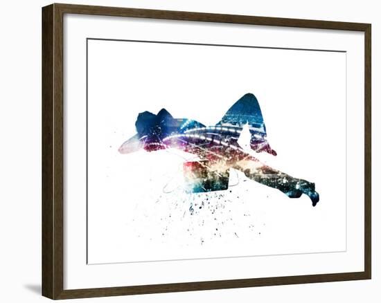 Midnight-Alex Cherry-Framed Art Print