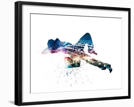 Midnight-Alex Cherry-Framed Art Print