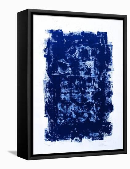 Midnight-Hyunah Kim-Framed Stretched Canvas