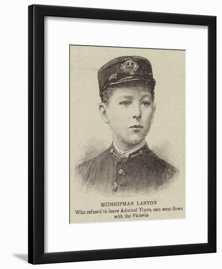 Midshipman Lanyon-null-Framed Giclee Print
