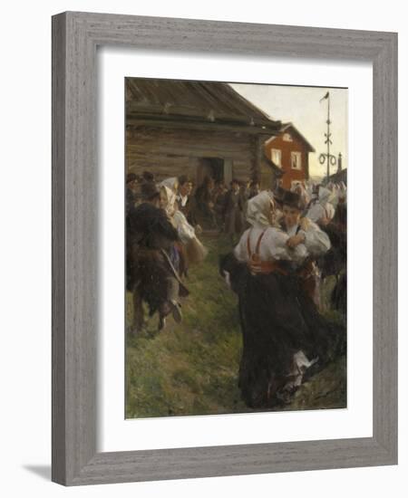 Midsummer Dance, 1897-Anders Leonard Zorn-Framed Giclee Print