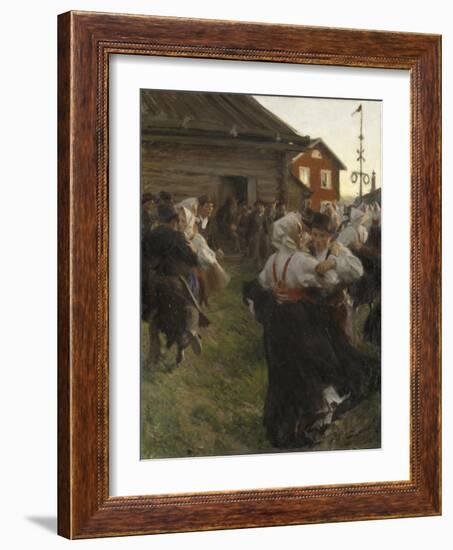 Midsummer Dance, 1897-Anders Leonard Zorn-Framed Giclee Print