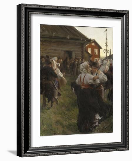 Midsummer Dance, 1897-Anders Leonard Zorn-Framed Giclee Print