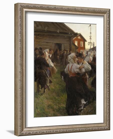 Midsummer Dance-Anders Leonard Zorn-Framed Giclee Print