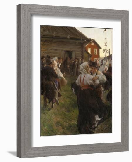 Midsummer Dance-Anders Leonard Zorn-Framed Giclee Print