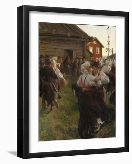 Midsummer Dance-Anders Leonard Zorn-Framed Giclee Print