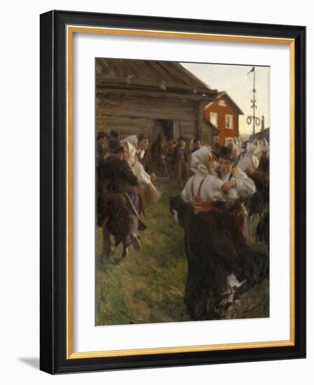 Midsummer Dance-Anders Leonard Zorn-Framed Giclee Print