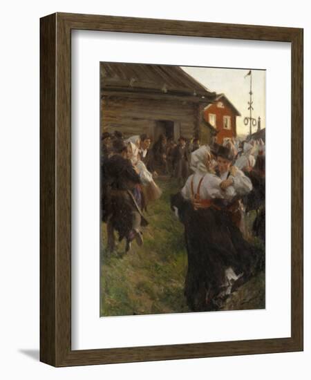 Midsummer Dance-Anders Leonard Zorn-Framed Giclee Print