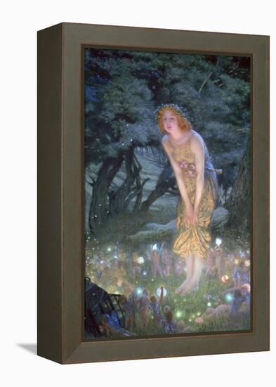 Midsummer Eve, C1871-1914-Edward Robert Hughes-Framed Premier Image Canvas