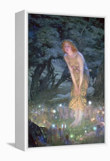 Midsummer Eve, C1871-1914-Edward Robert Hughes-Framed Premier Image Canvas