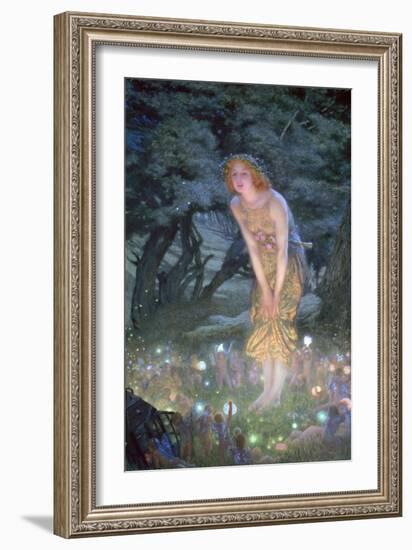 Midsummer Eve, C1871-1914-Edward Robert Hughes-Framed Giclee Print