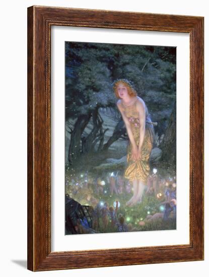 Midsummer Eve, C1871-1914-Edward Robert Hughes-Framed Giclee Print