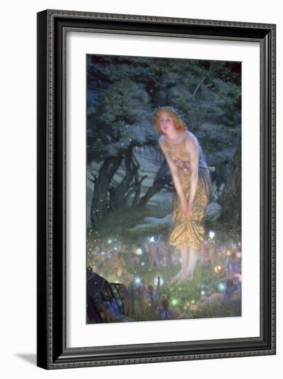Midsummer Eve, C1871-1914-Edward Robert Hughes-Framed Giclee Print