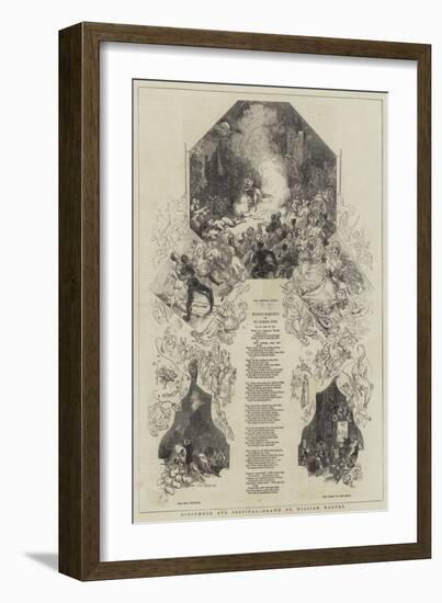 Midsummer Eve Festival-William Harvey-Framed Giclee Print