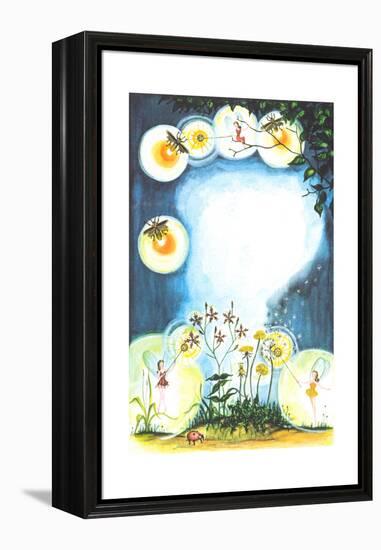 Midsummer Eve - Jack & Jill-Susan Carlton Smith-Framed Premier Image Canvas