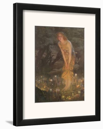 Midsummer Eve-Edward Robert Hughes-Framed Art Print